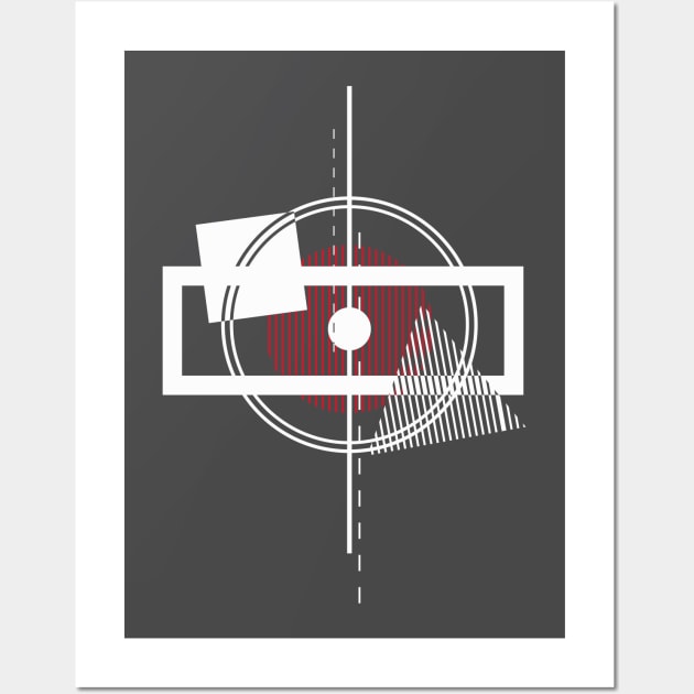 Minimal geometric art Wall Art by TKDoodle